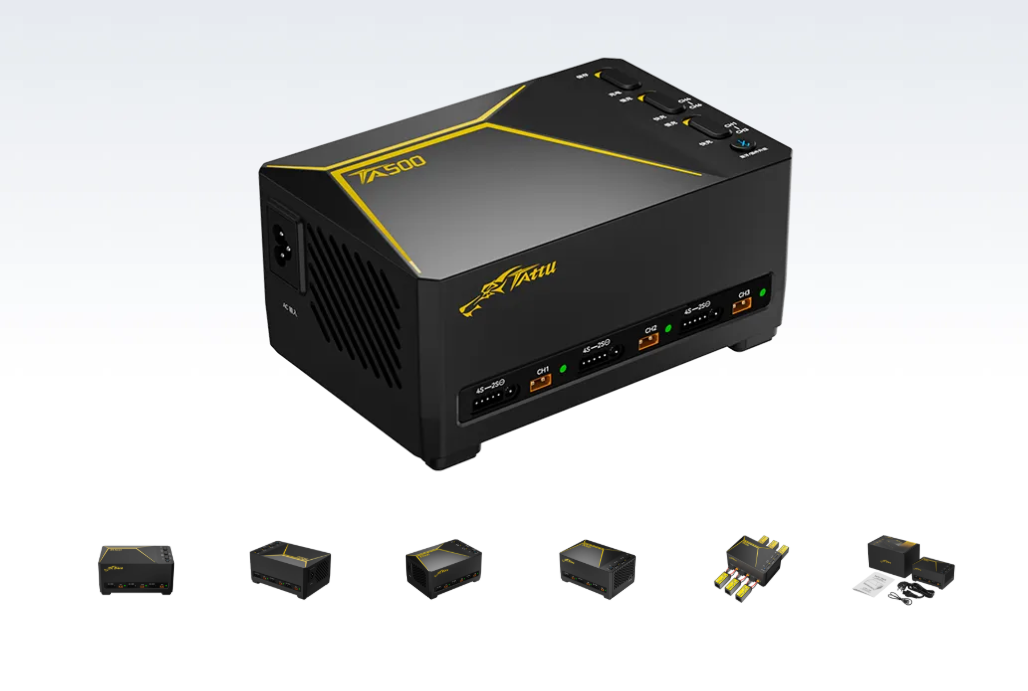 TATTU TA500 6-Channel G-Tech S - đánh giá và giá Drone Racing Charger