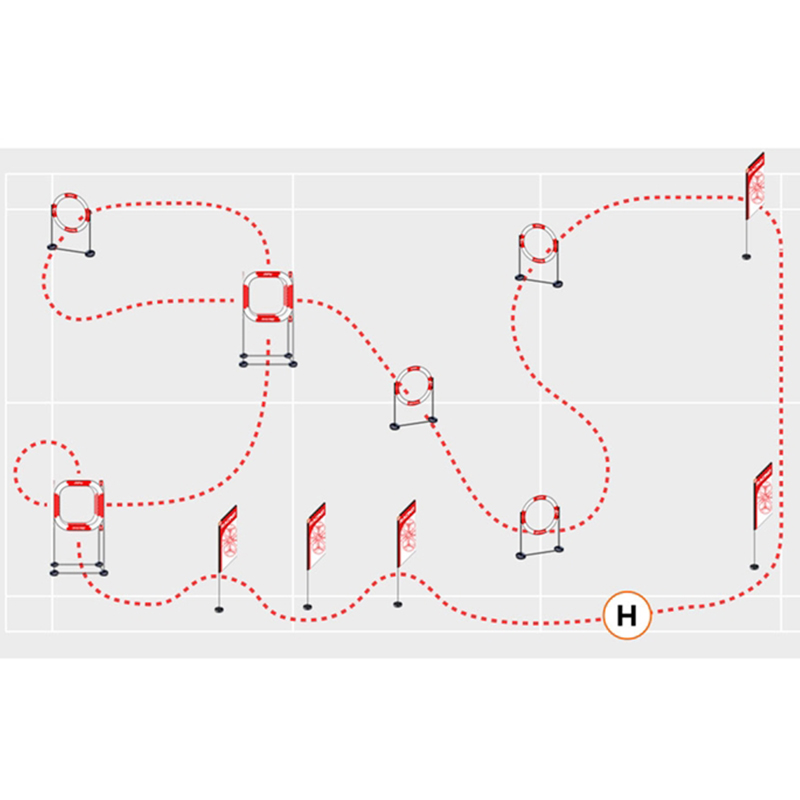 LDARC 560Mm FPV Tự Do Ngoài Tr - đánh giá và giá Drone Racing Gate